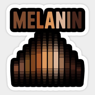 Melanin Shades Afrocentric Sticker